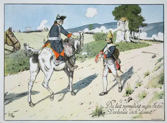 In Burkersdorf, 21. Juli 1762